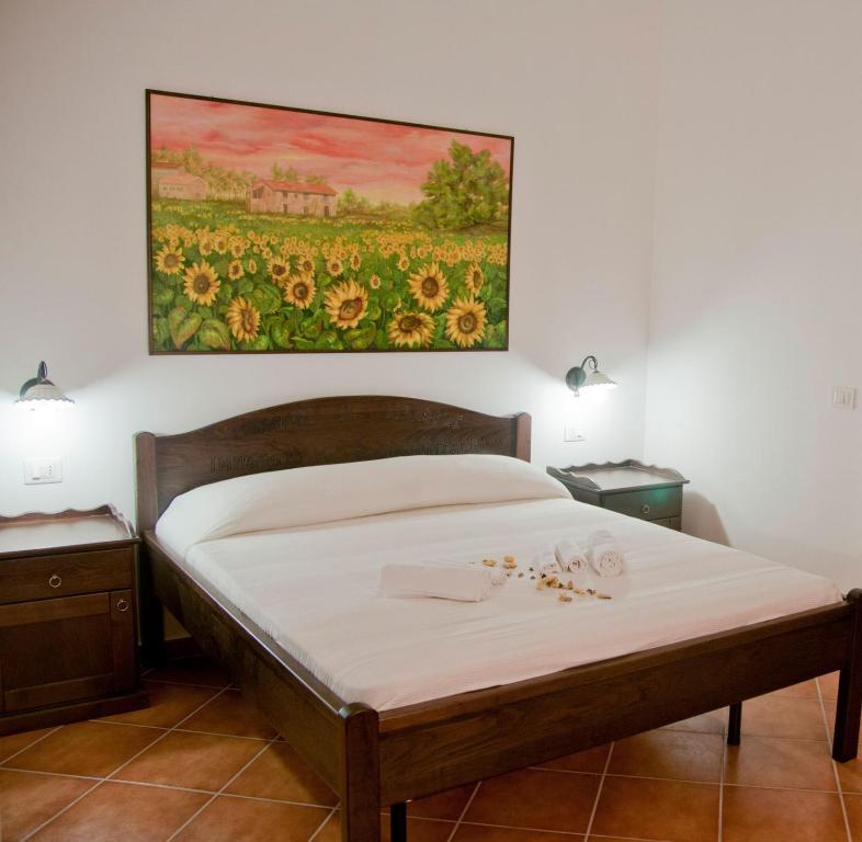 Gasthaus Casale Il Gheppio Laureana Cilento Zimmer foto