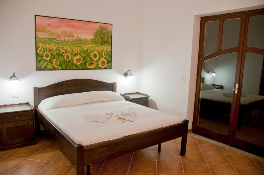 Gasthaus Casale Il Gheppio Laureana Cilento Zimmer foto